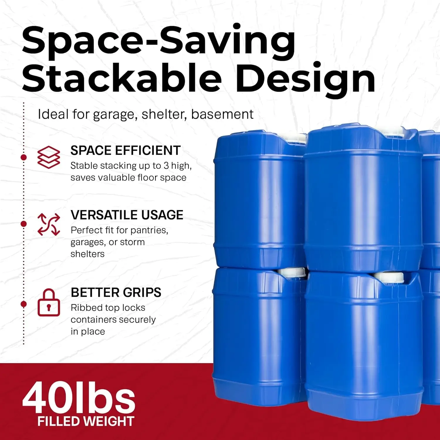 Food Storage Emergency - Legacy Food Storage Emergency Water Storage