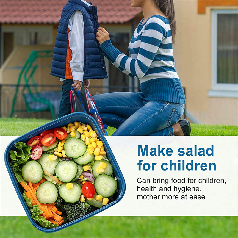 Portable Salad Lunch Container - Food Storage Box Large recension och pris