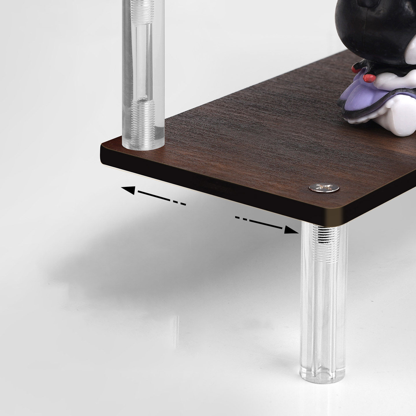 Solid Wood Tiered Display Stan - Food Storage Building recension och pris