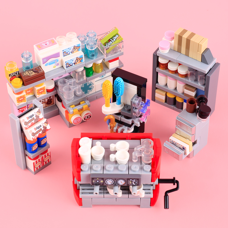 MOC City Supermarket Building  - Food Storage Building recension och pris
