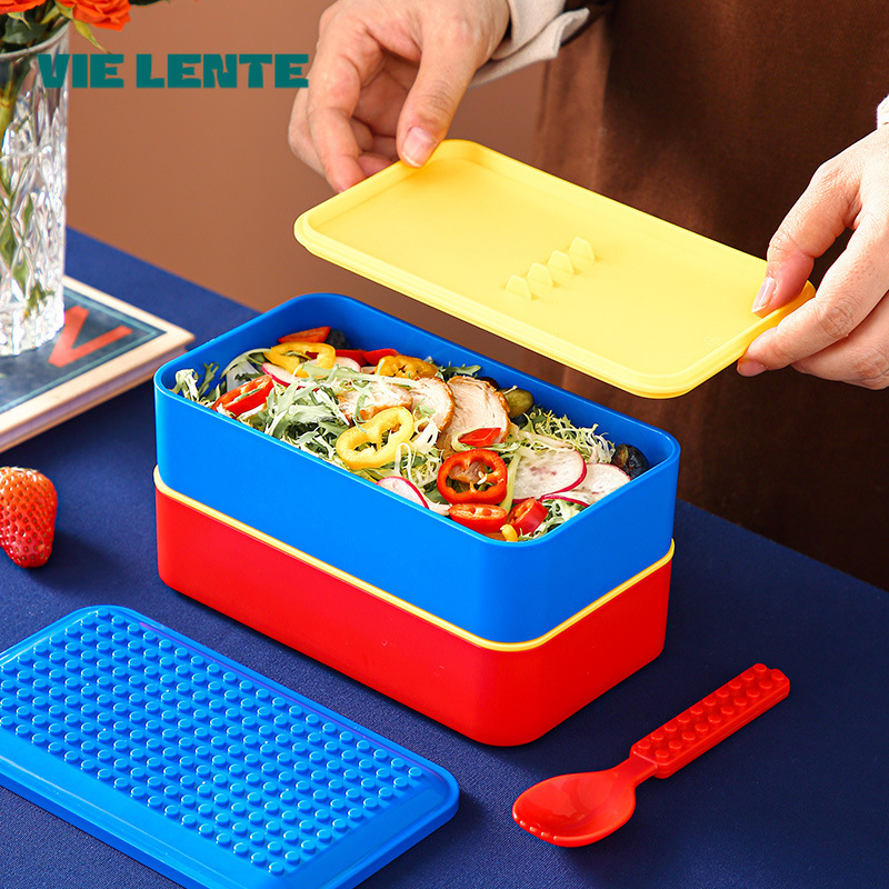 Funny Sealed Lunch Bento Box S - Food Storage Building recension och pris