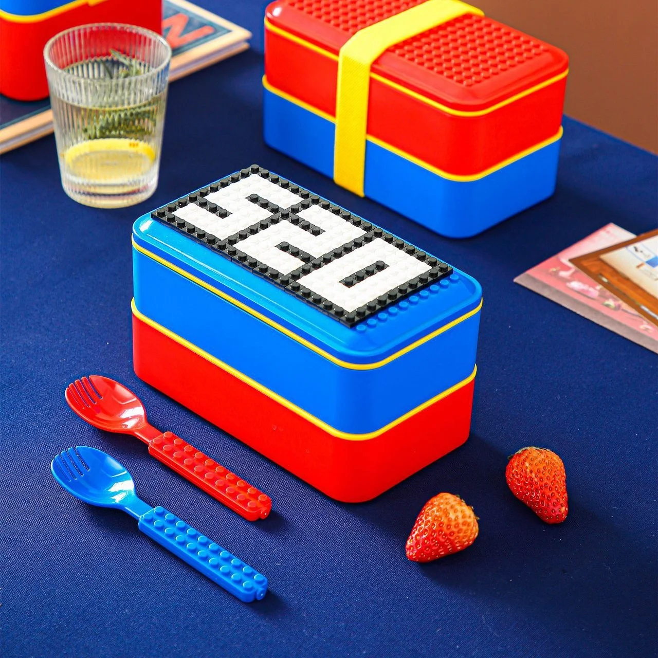 Funny Sealed Lunch Bento Box S - Food Storage Building recension och pris