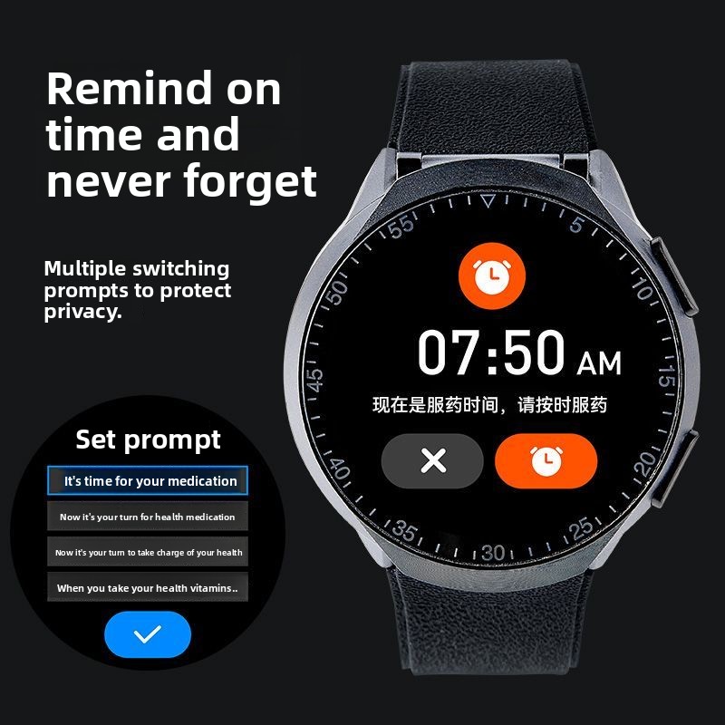 Smart Pill Reminder Watch 2 in - Food Storage Emergency recension och pris