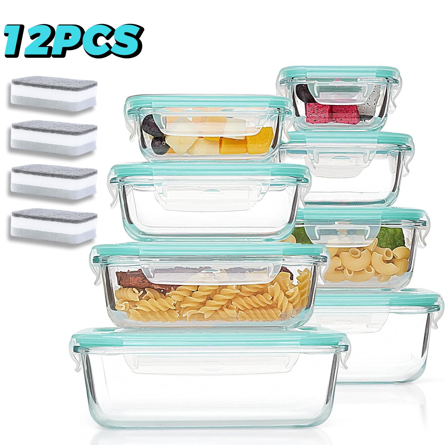 Portable Glass Kitchen Food Co - Food Storage Box Large recension och pris