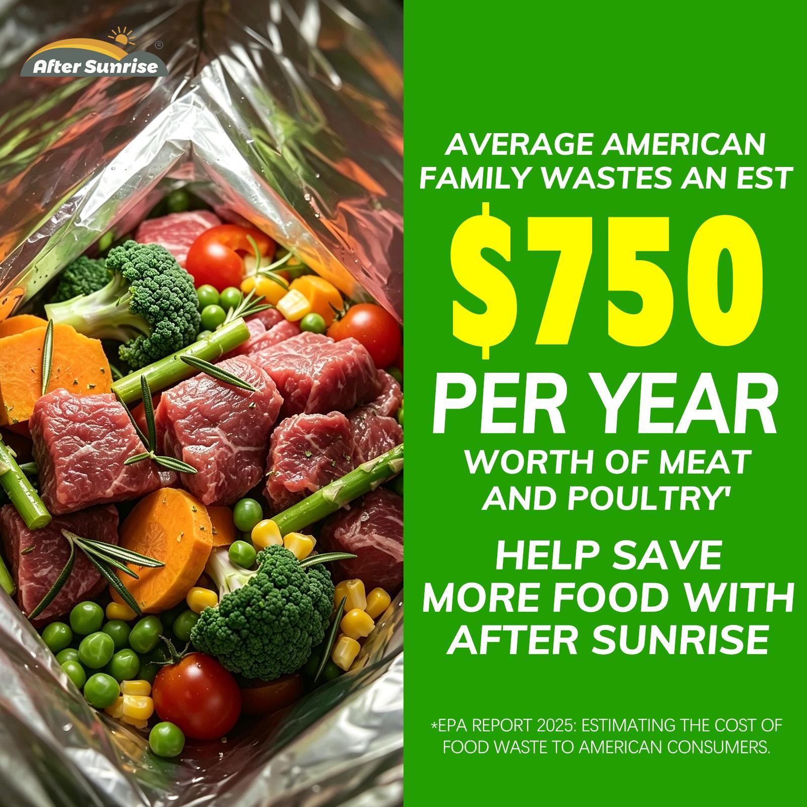 【Refrigerated Food】Reusable Al - Food Storage Bags Reusable recension och pris