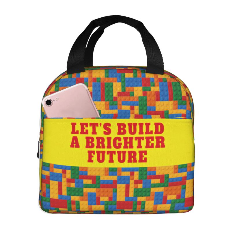 Custom Colorful Building Block - Food Storage Building recension och pris