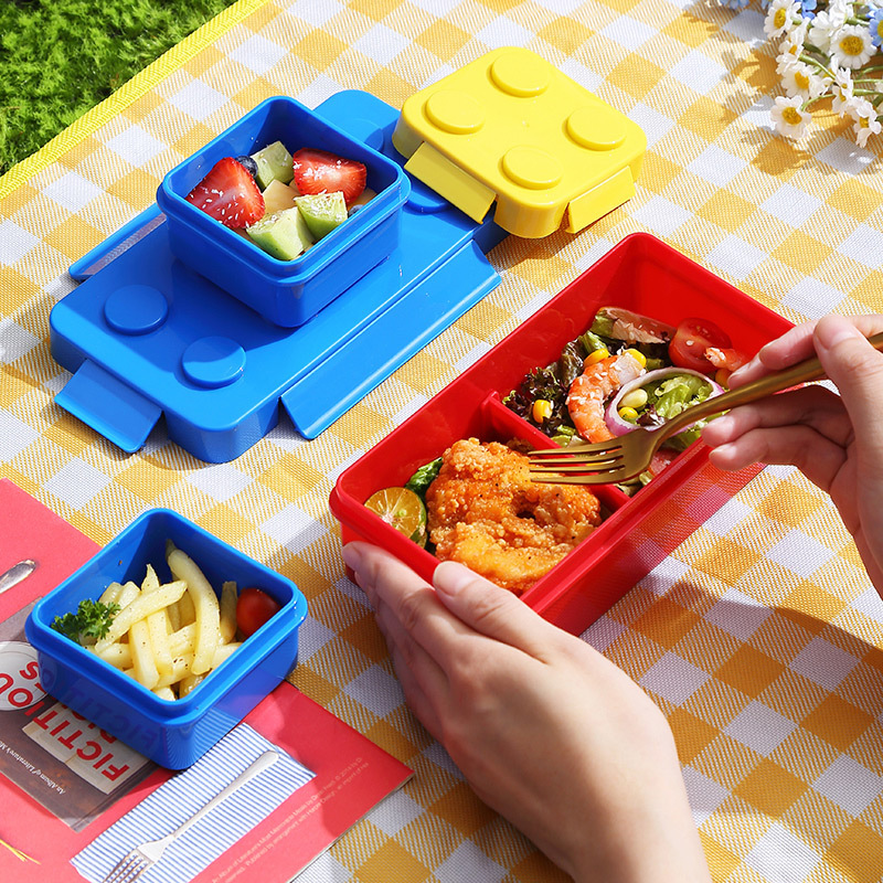 Creative Funny Building Block  - Food Storage Building recension och pris
