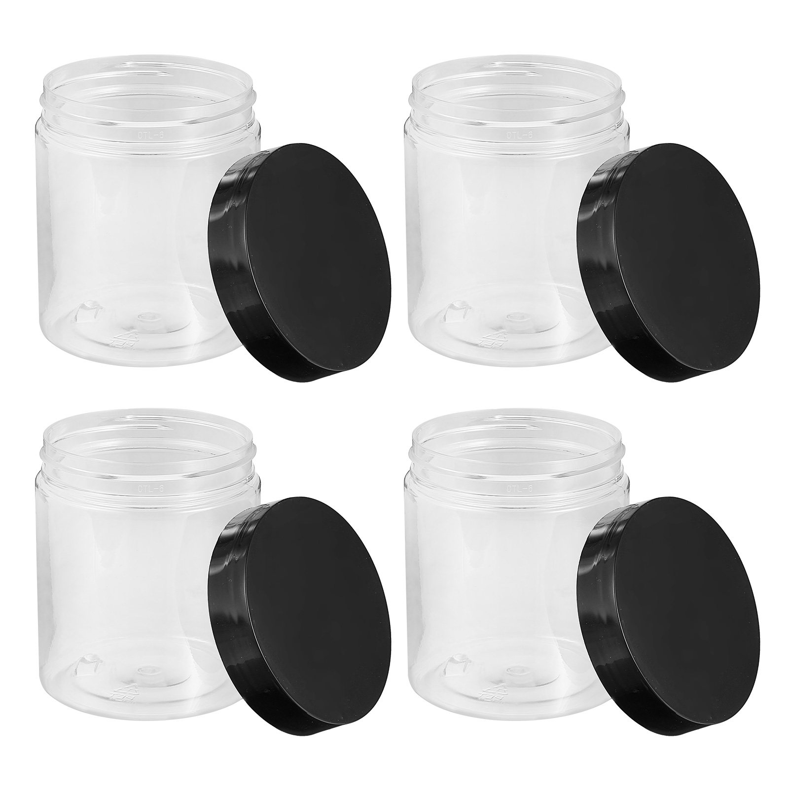 12Pcs Clear Plastic Storage Ja - Food Storage Container recension och pris