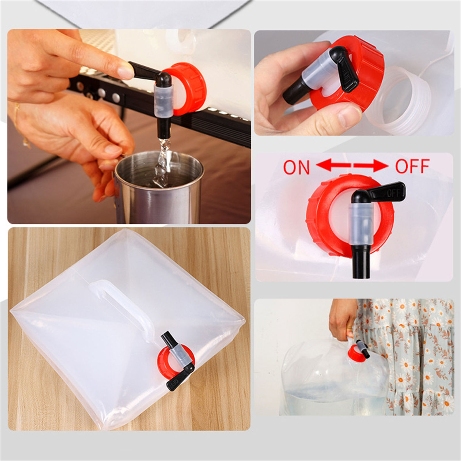 10L Water Bucket Food Grade Co - Food Storage Emergency recension och pris