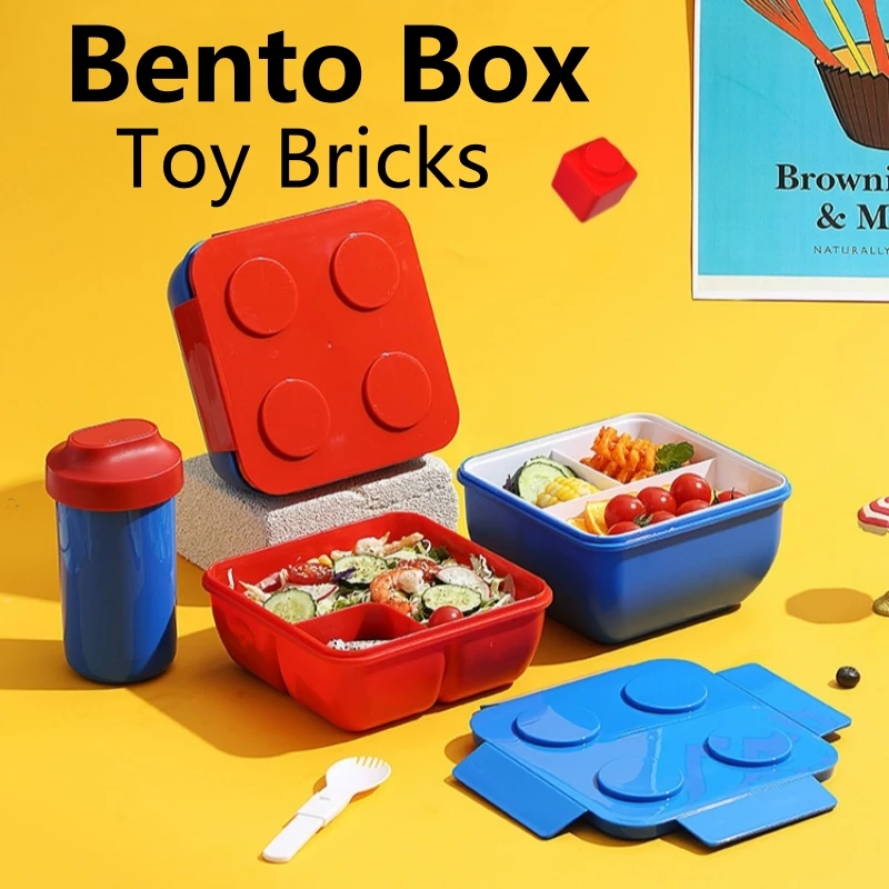 Lunch Box DIY Building Block P - Food Storage Building recension och pris