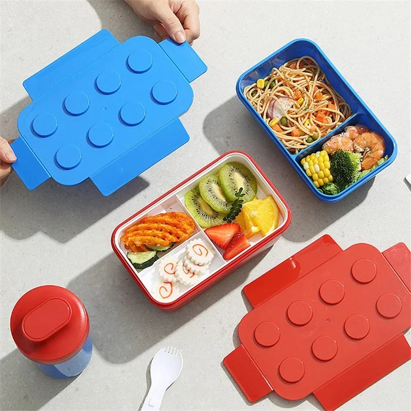 Lunch Box DIY Building Block P - Food Storage Building recension och pris