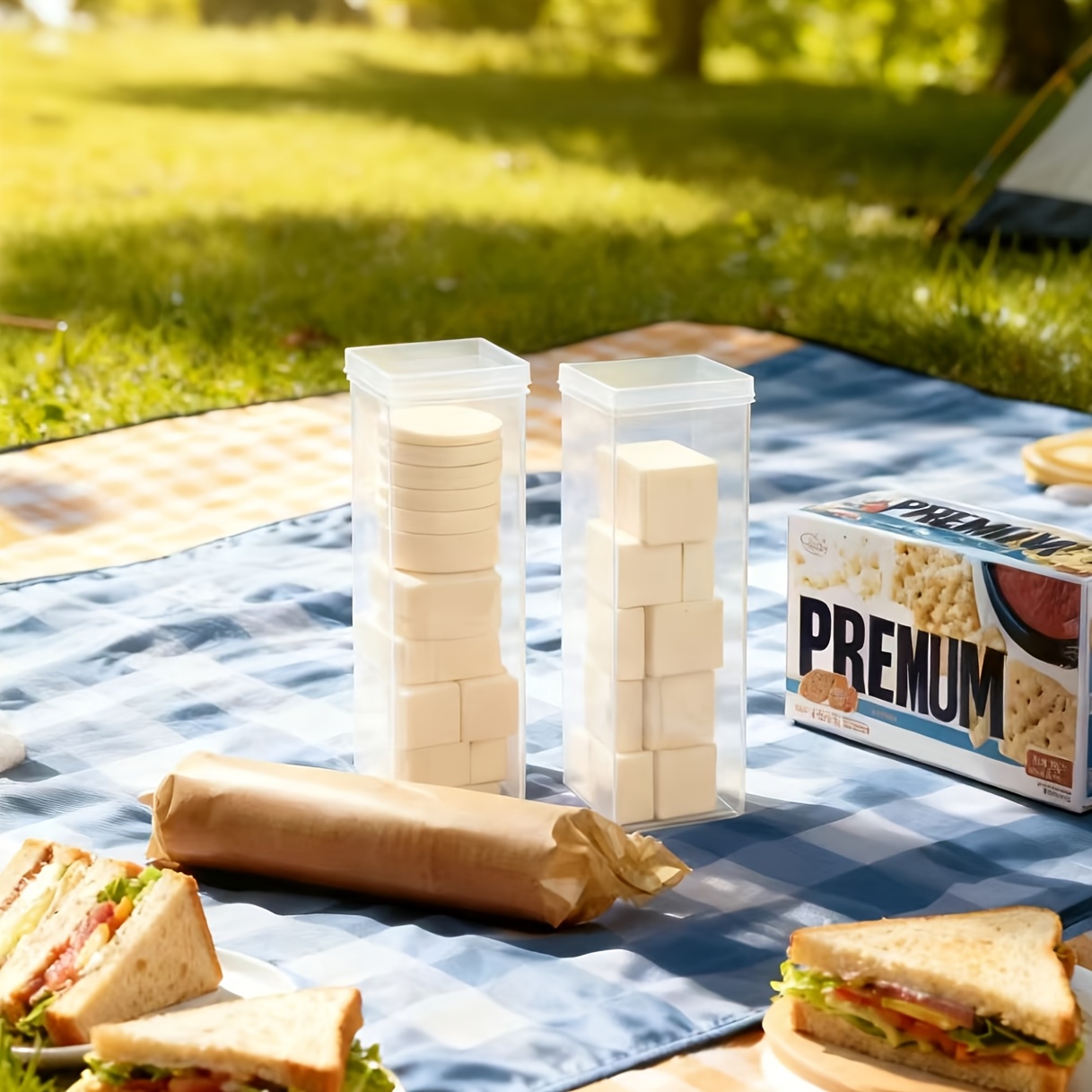 Clear Rectangular Sealed Food  - Food Storage Organiser recension och pris