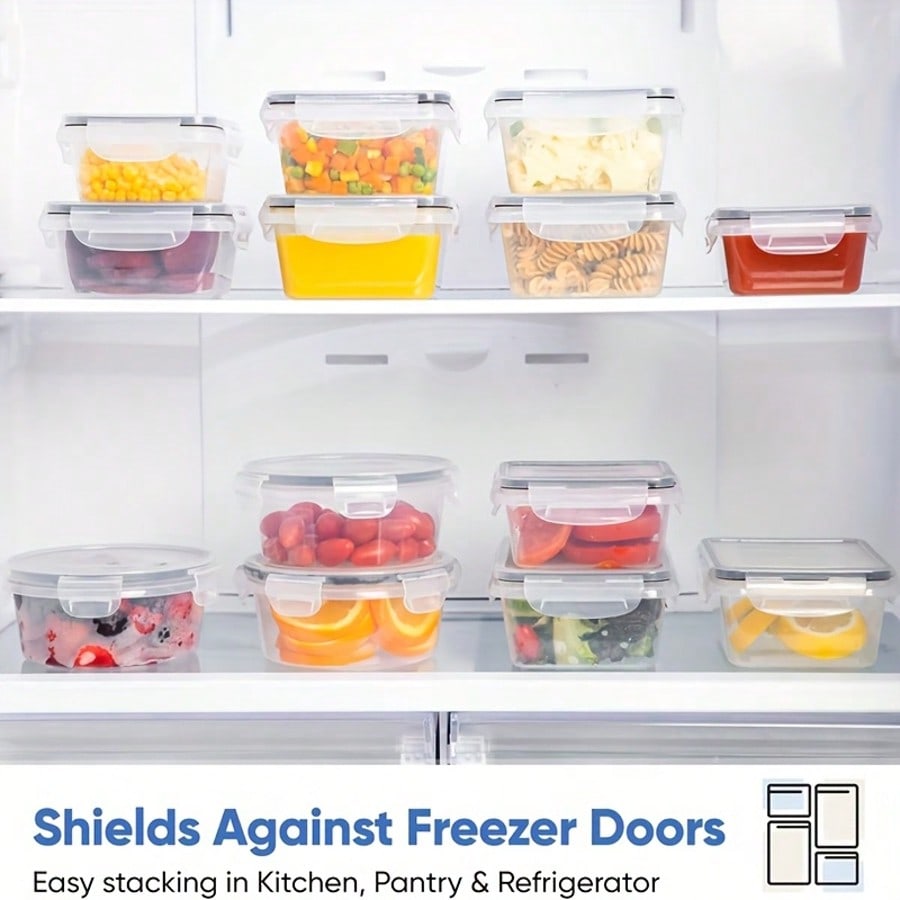 24‑Piece Meal Prep Food Contai - Storage Food Prep recension och pris