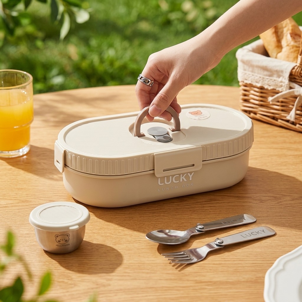 Microwavable 304 Stainless Ste - Storage Food Prep recension och pris