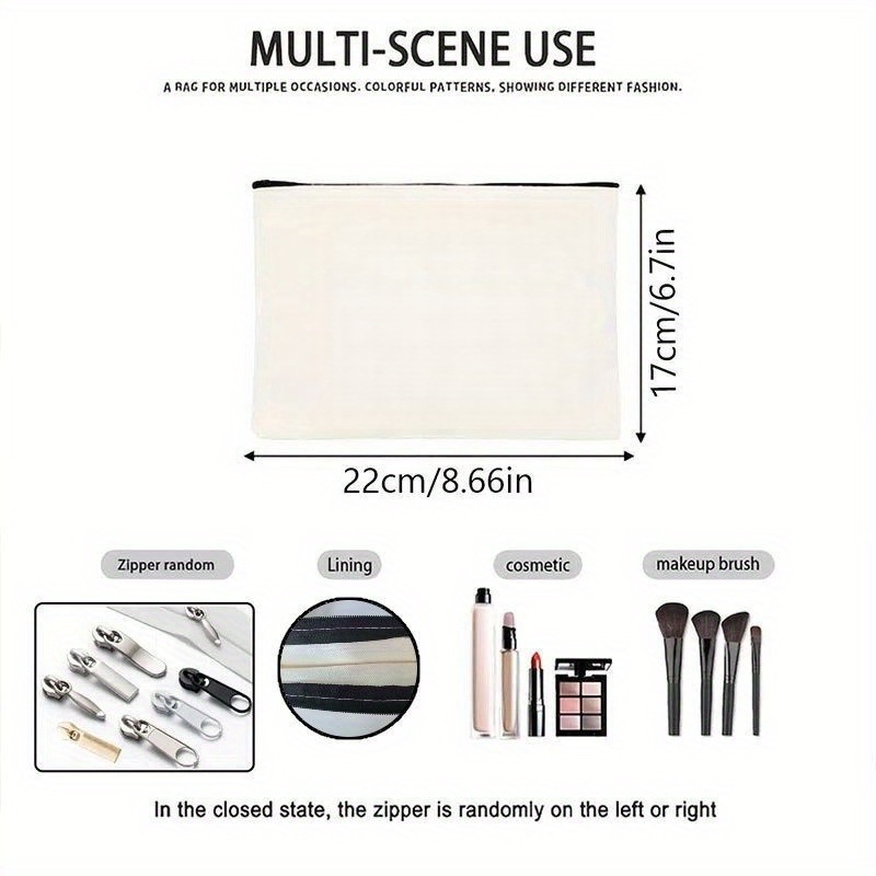 1PC Fun Travel Makeup Bag Mult - Food Storage Bags Reusable recension och pris