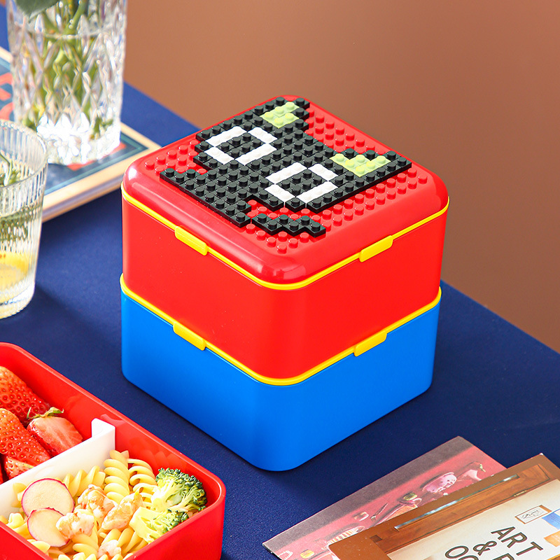 Funny Sealed Lunch Bento Box S - Food Storage Building recension och pris