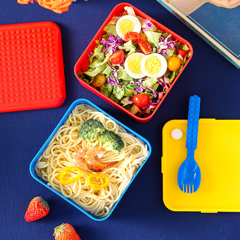 Funny Sealed Lunch Bento Box S - Food Storage Building recension och pris