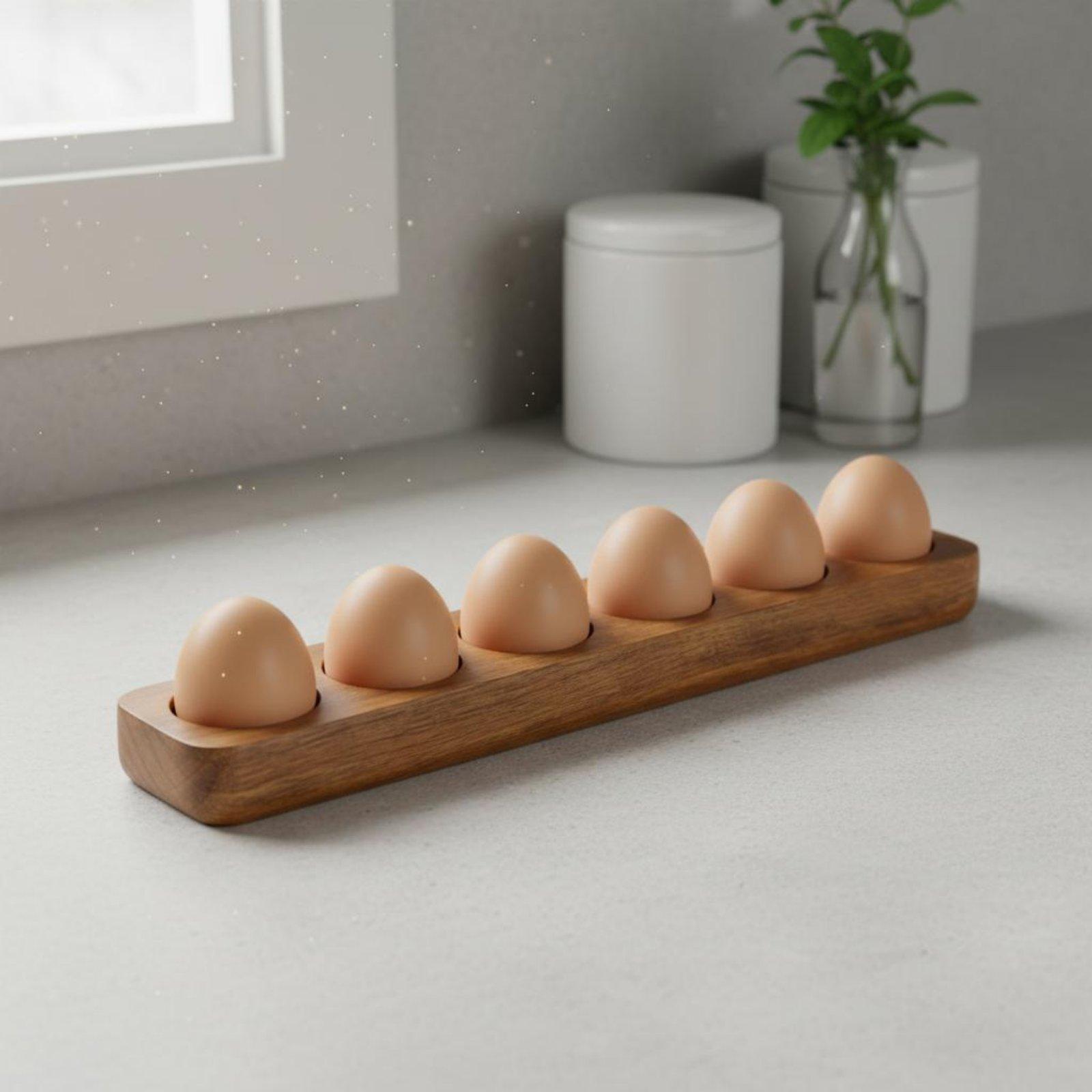 Wooden Egg Cradle Durable Thic - Food Storage Building recension och pris