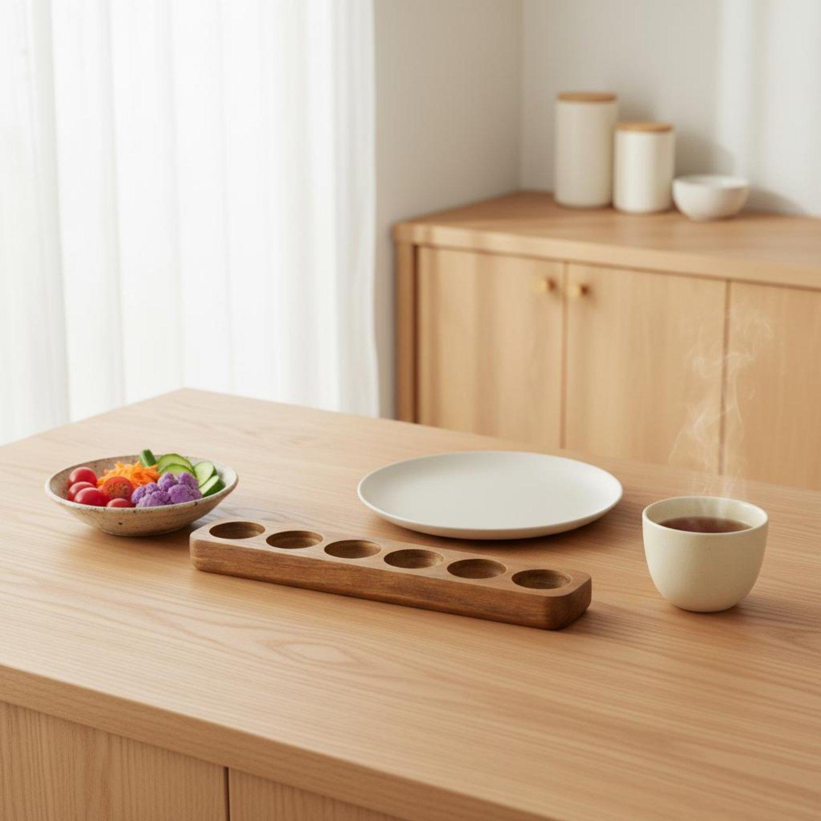 Wooden Egg Cradle Durable Thic - Food Storage Building recension och pris
