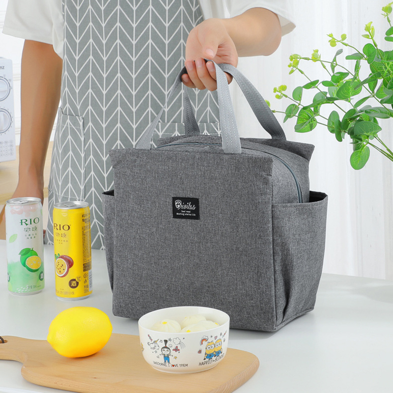 Lunch Bag Nylon Waterproof The - Food Storage Box Large recension och pris