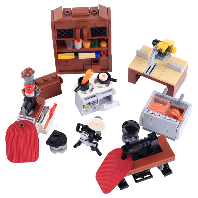 MOC City Street View Supermark - Food Storage Building recension och pris