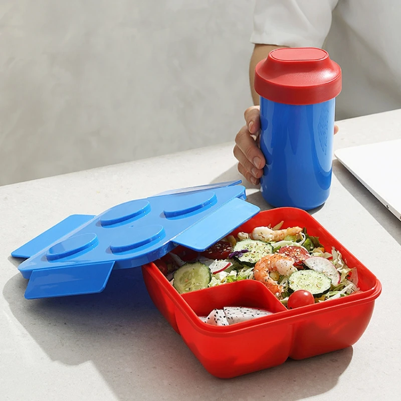 Lunch Box DIY Building Block P - Food Storage Building recension och pris