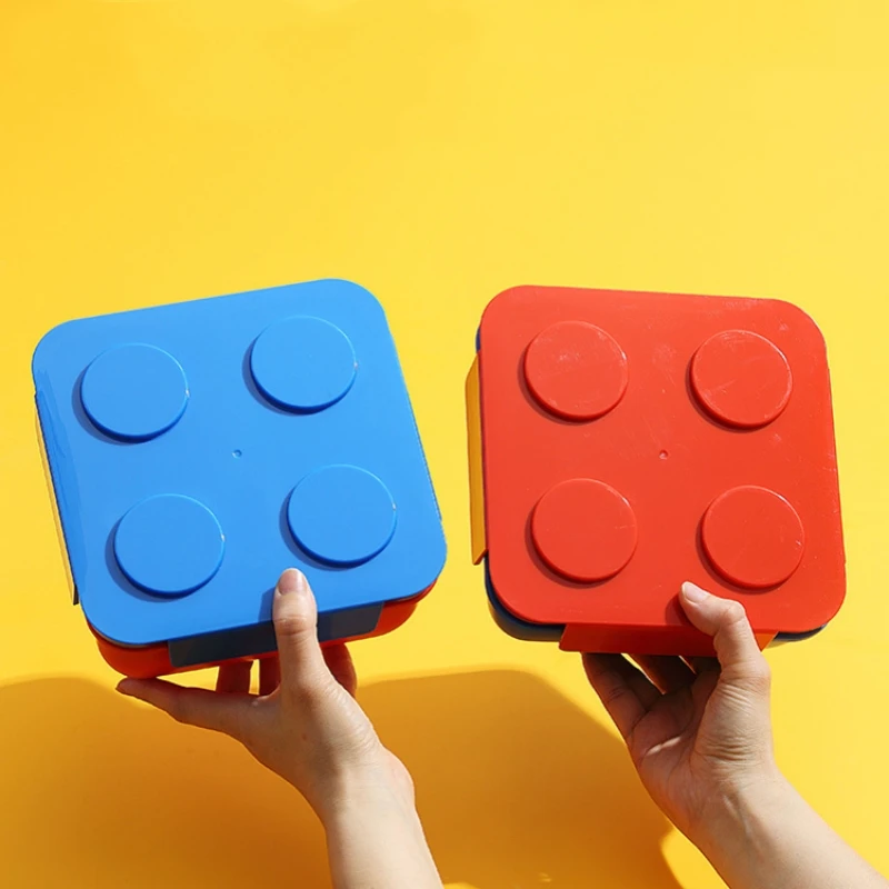 Lunch Box DIY Building Block P - Food Storage Building recension och pris