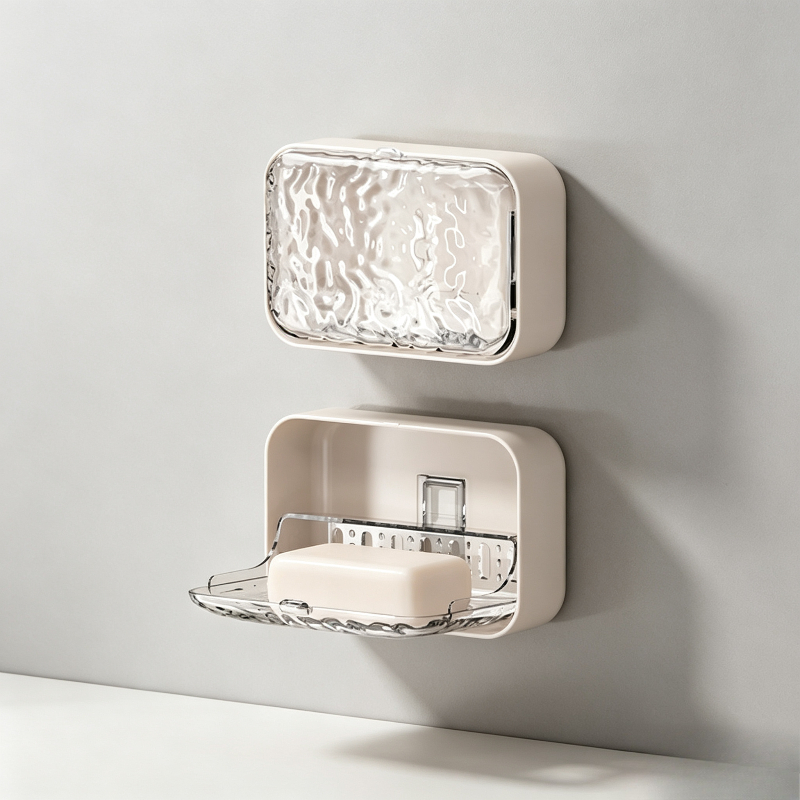 Wall Mount Soap Dish No Drill  - Food Storage Organiser recension och pris
