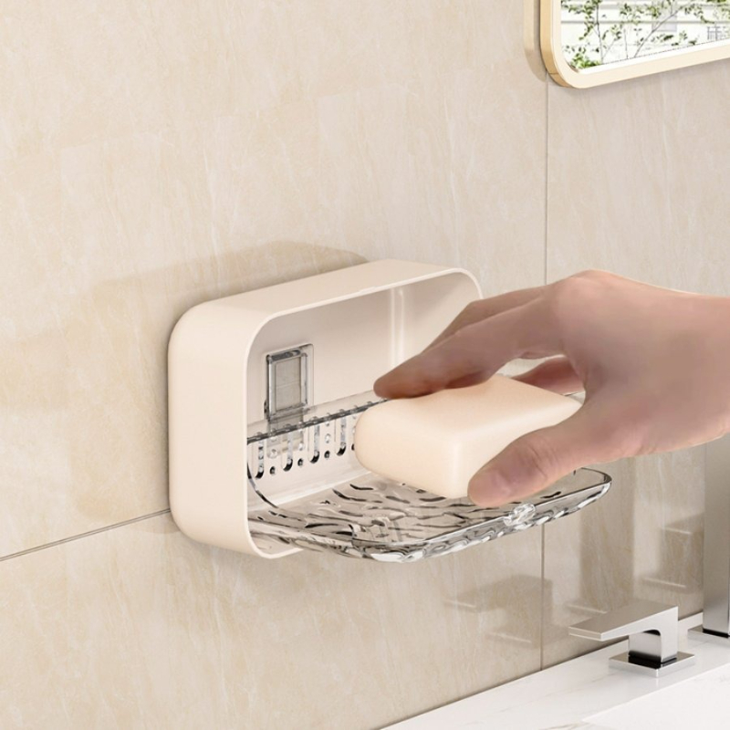 Wall Mount Soap Dish No Drill  - Food Storage Organiser recension och pris