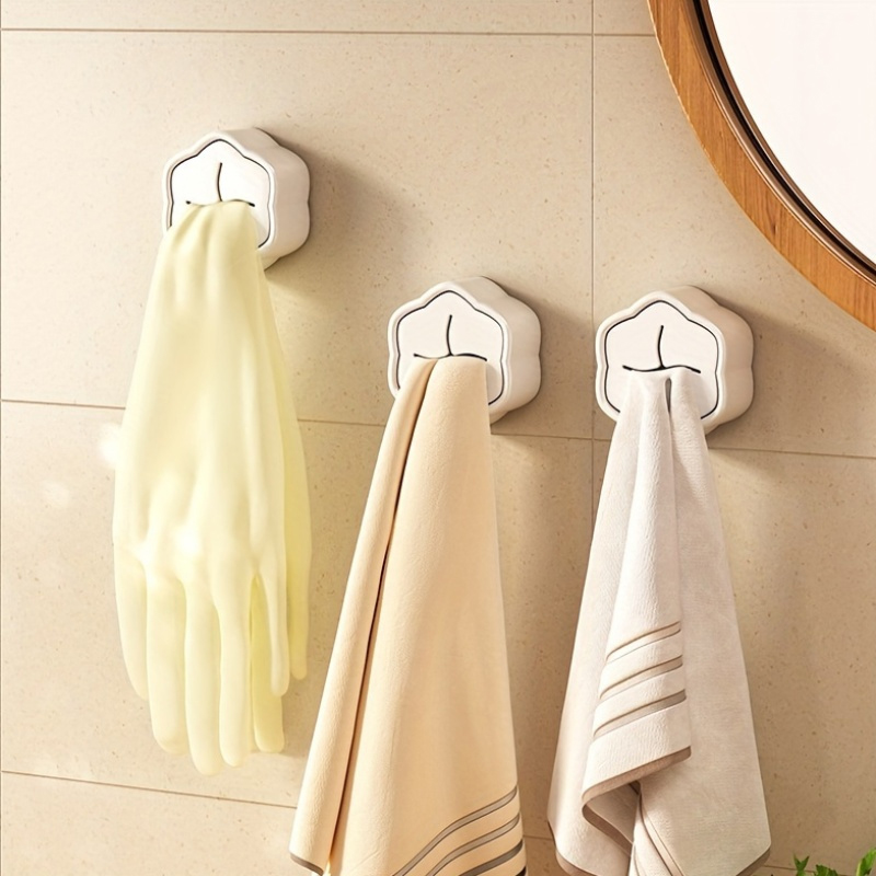 6PCS Self Adhesive Towel Holde - Food Storage Organiser recension och pris
