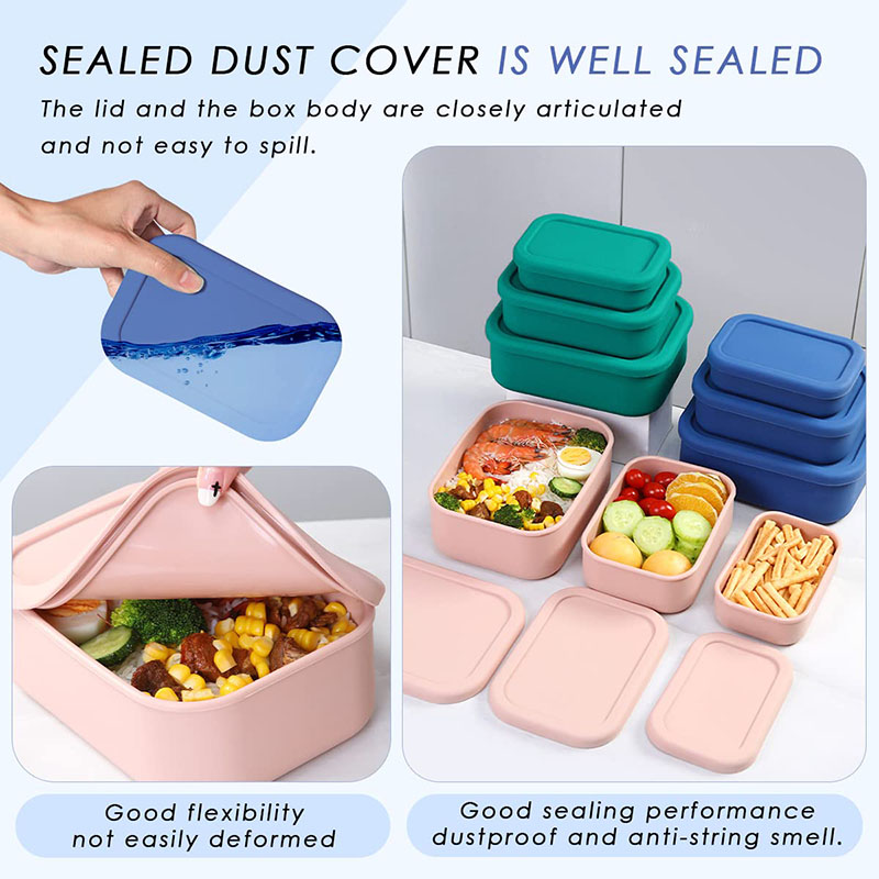 Leak-Resistant Bento Lunch Box - Storage Food Prep recension och pris