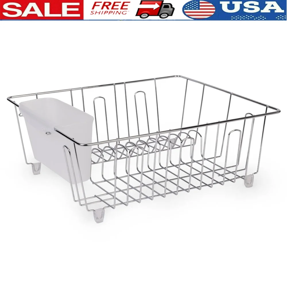 Small Wire Dish Rack Kitchen O - Food Storage Organiser recension och pris