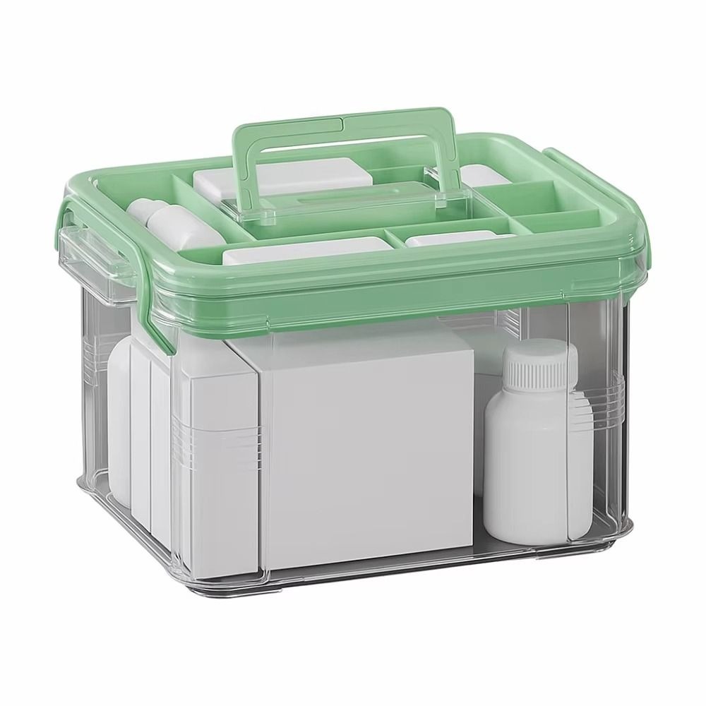 Simple Double Layers Pill Stor - Food Storage Emergency recension och pris